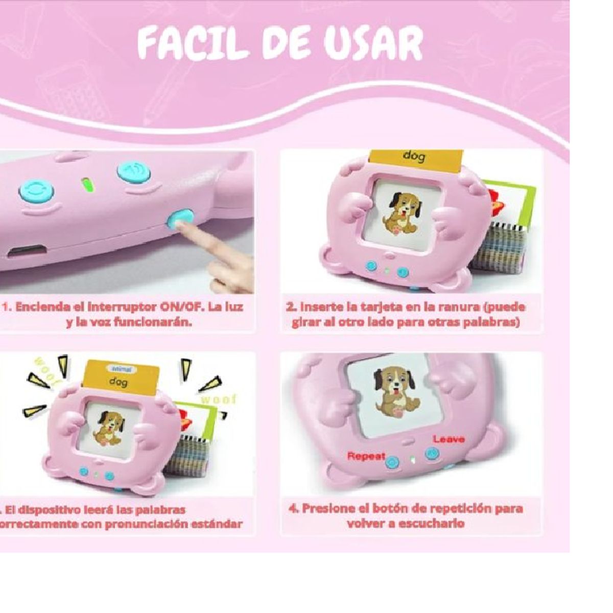 GENERICO - Traductor Electrónico para niños Ingles Español