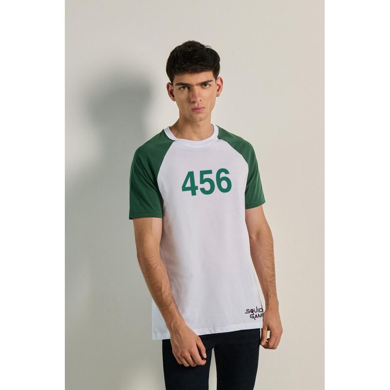 KOAJ - KOAJ Camiseta manga corta ranglan de la Squid Game HOMBRE