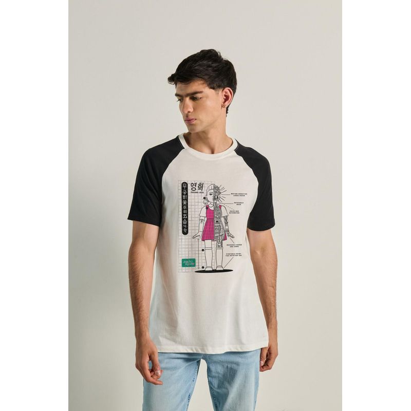 KOAJ - KOAJ Camiseta manga corta ranglan de la Squid Games HOMBRE