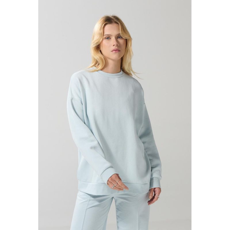 KOAJ - KOAJ Buzo unicolor oversize con cuello redondo MUJER
