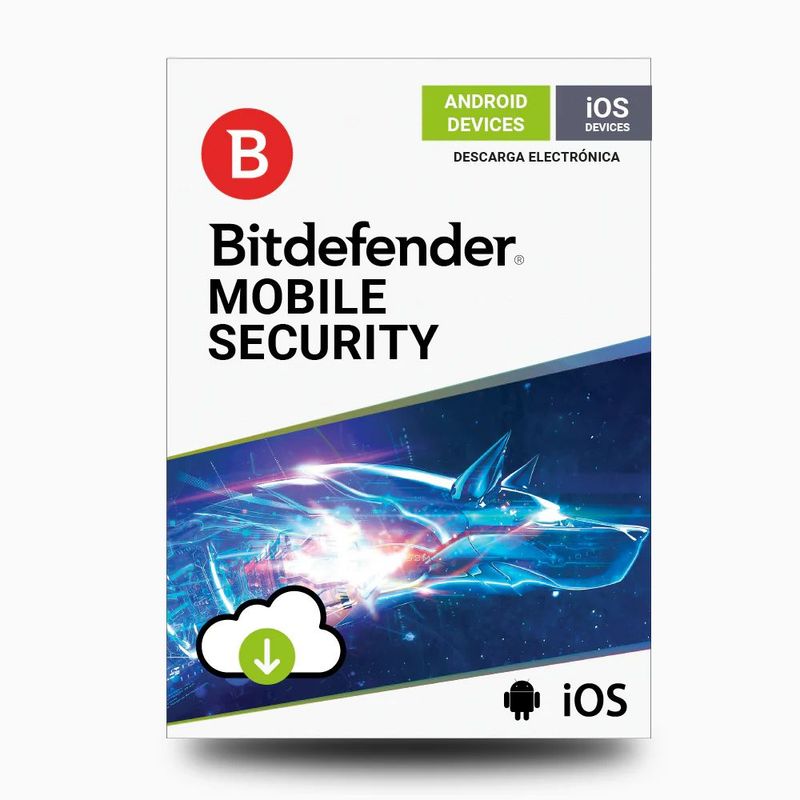 BITDEFENDER - Bitdefender Mobile Security Android iOS Para 3 Dispositivos  - 1 Año