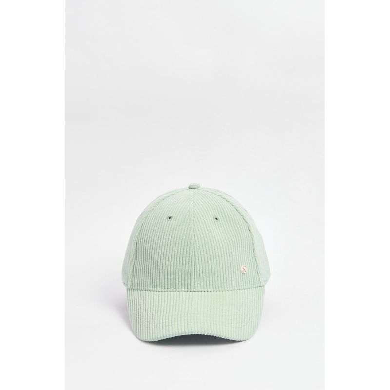 KOAJ - KOAJ Gorra de beisbolera de pana Vintage en color salmón con b MUJER