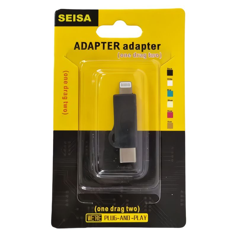 GENERICO - Adaptador V8 Convertidor Usb Otg Tipo C Compatible Lightning