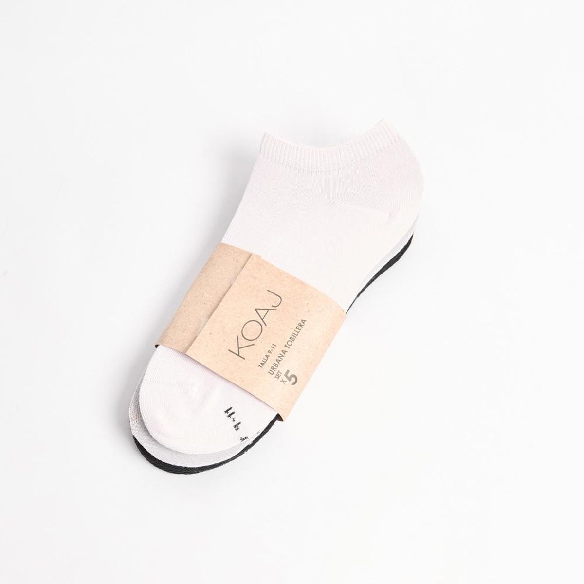 KOAJ - KOAJ Paquete de medias tobilleras x5 en colores surtidos Mujer