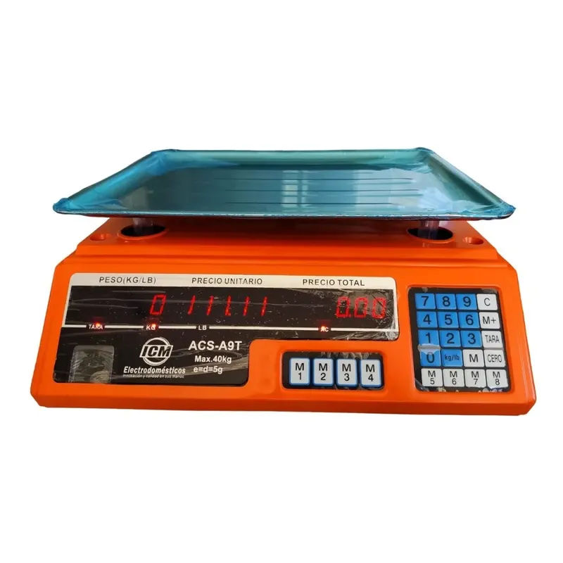 GENERICO - Bascula Electronica Peso Balanza Digital Gramera Max 40kg