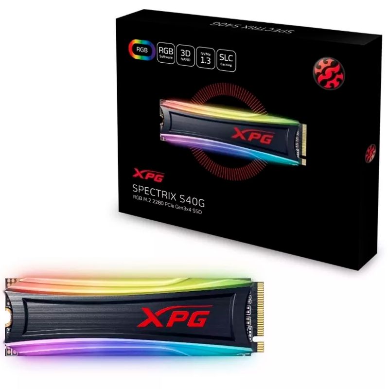 XPG - Unidad Solida M2 Xpg Spectrix 512gb S40g Rgb