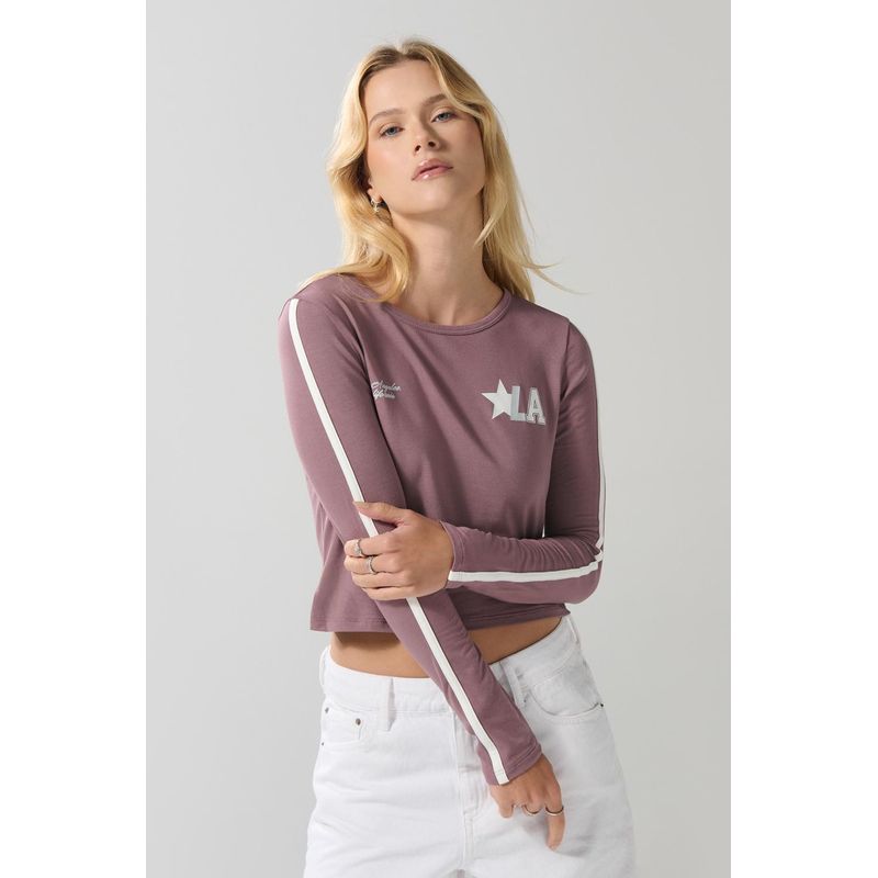 KOAJ - KOAJ CAMISETA MANGA LARGA CUELLO REDONDO MUJER