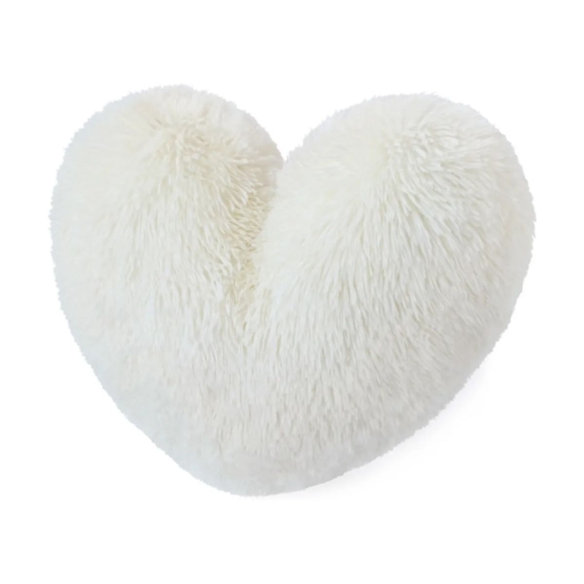BANZAY - Cojín Decorativo Corazón Peluche Peludos Sala Y Alcoba