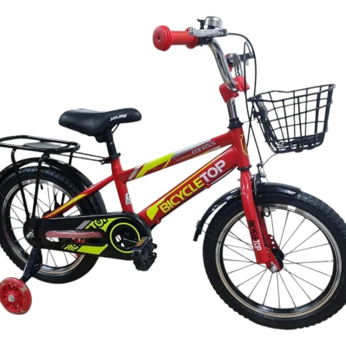 GENERICO - Bicycletop Niños Rin 16 Infantil Rojo