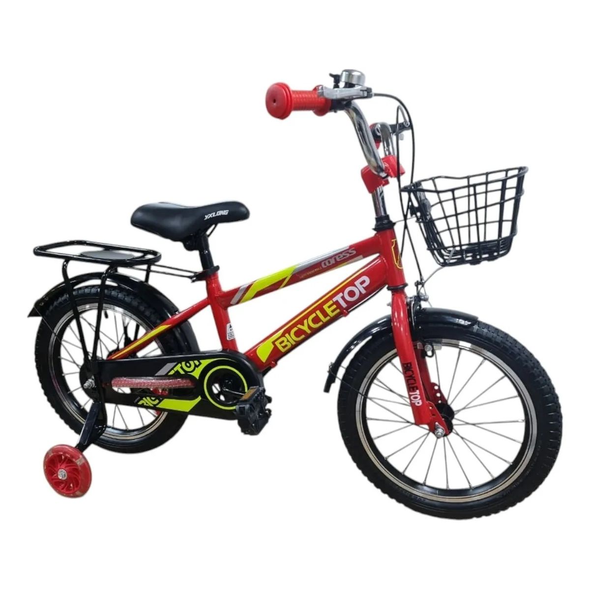 GENERICO - Bicycletop Niños Rin 16 Infantil Rojo