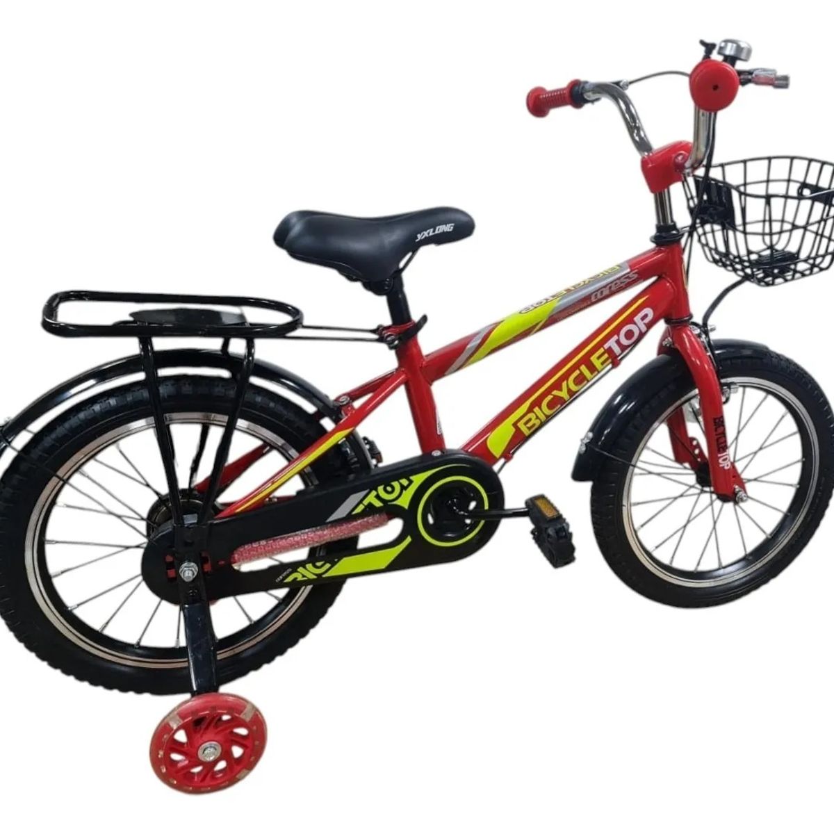 GENERICO - Bicycletop Niños Rin 16 Infantil Rojo