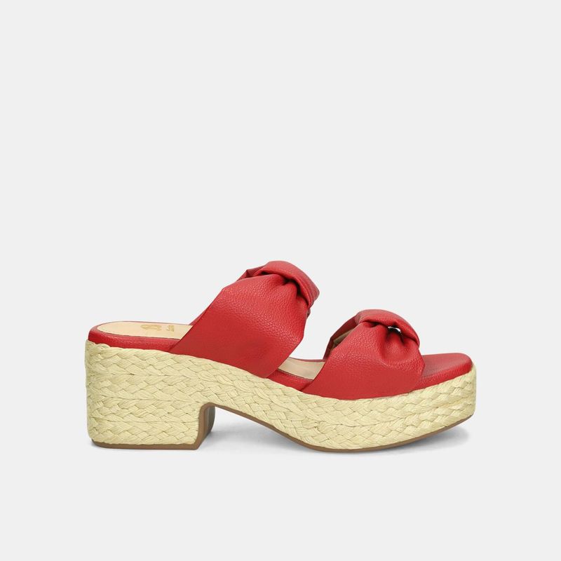 BATA - Sandalias Para Mujer Bata Rojo Kitari