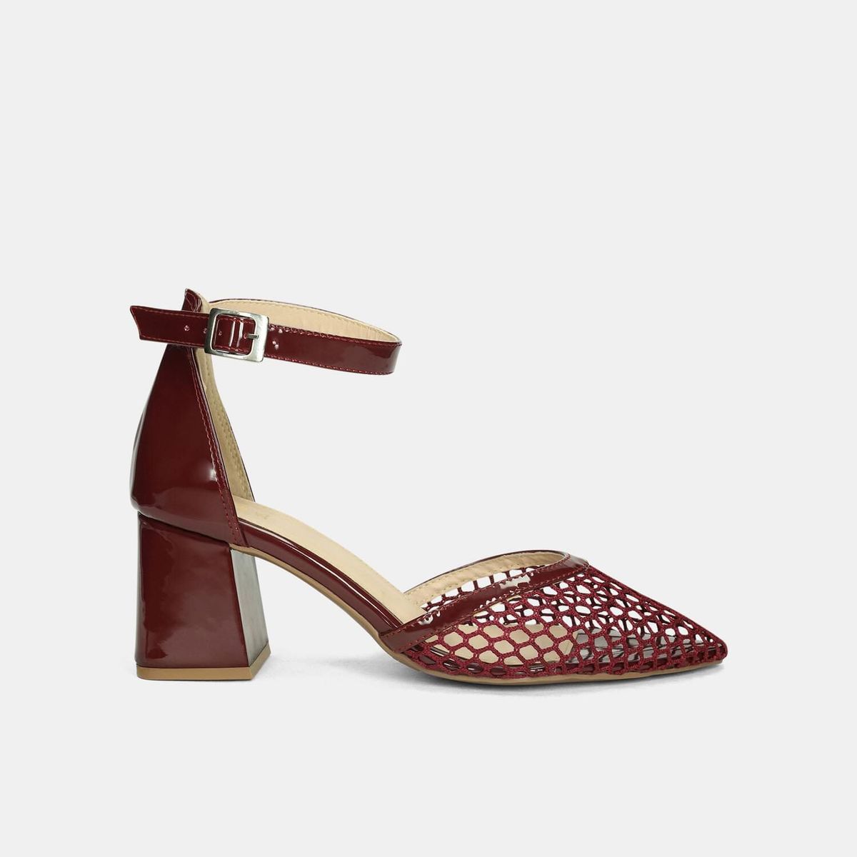 BATA - Tacones Para Mujer Bata Vinotinto Katriel