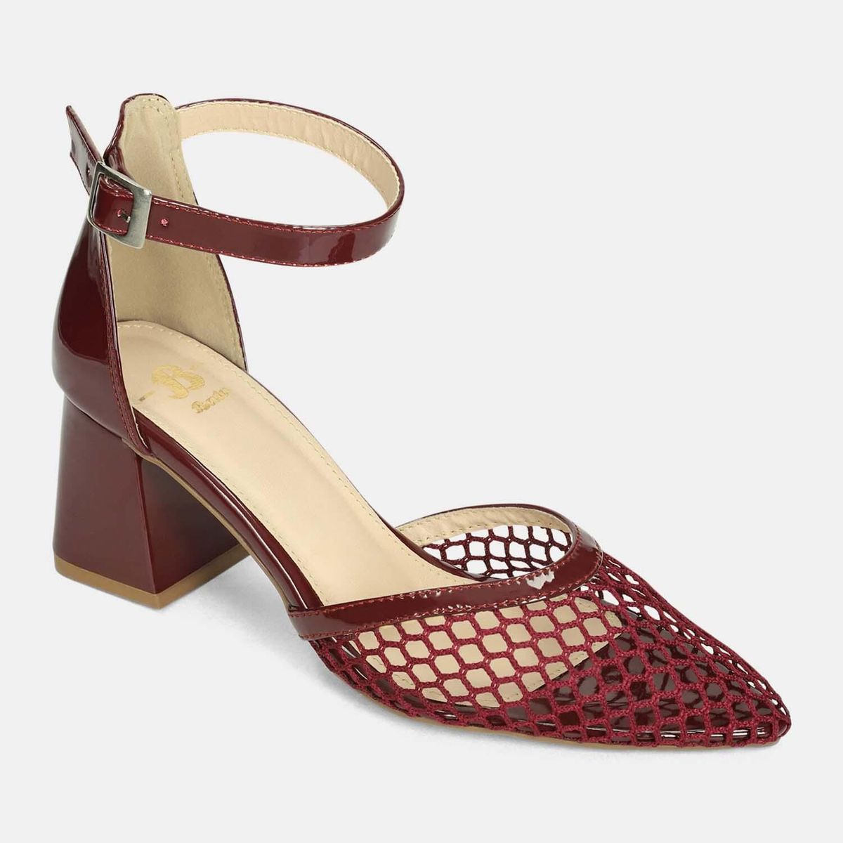 BATA - Tacones Para Mujer Bata Vinotinto Katriel