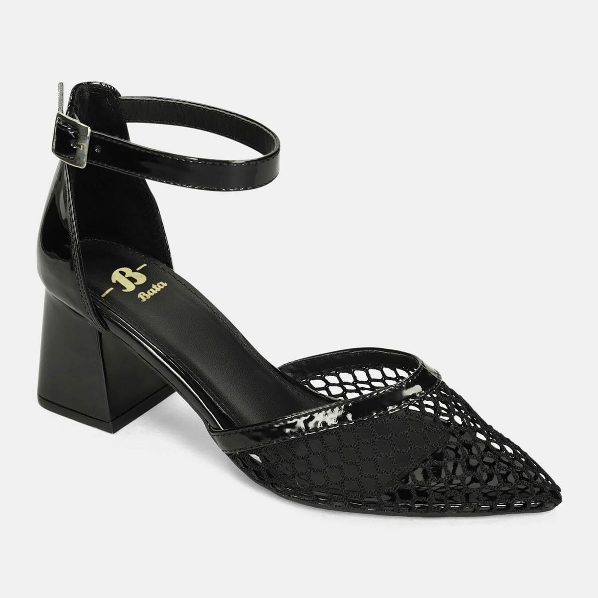 BATA - Tacones Para Mujer Bata Negro Katriel