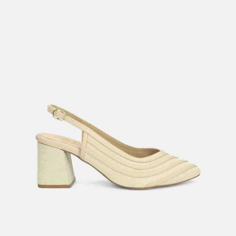 BATA - Tacones Para Mujer Bata Beige Katriela