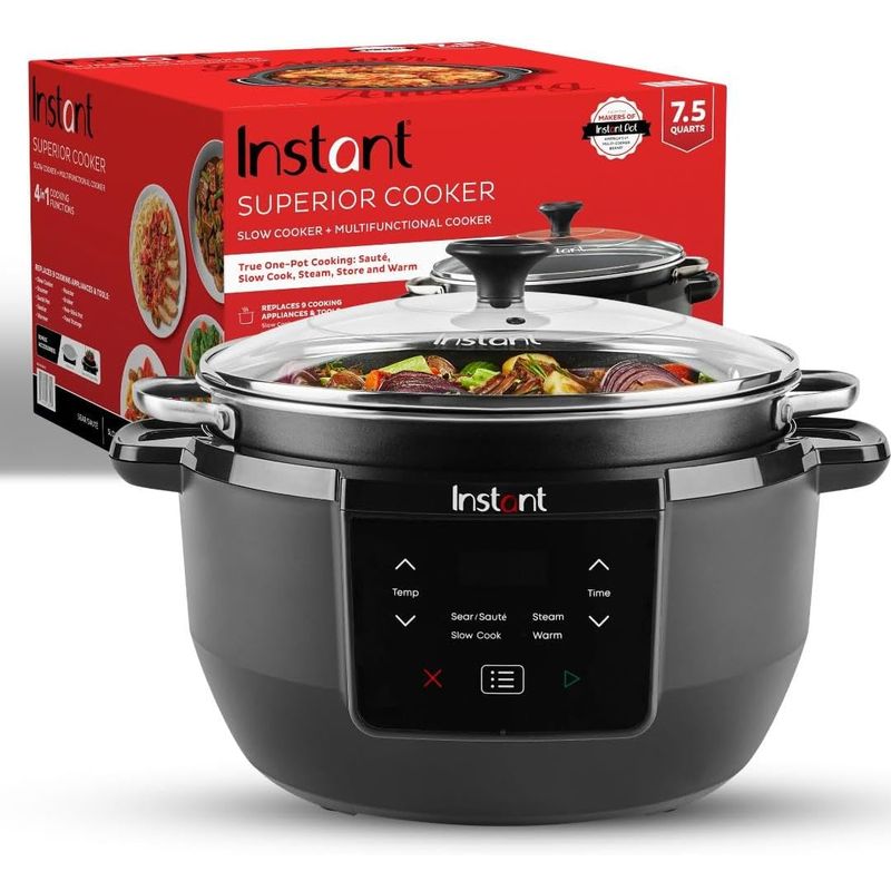 INSTANT POT - Olla a presión Instant Pot 75QT 4 en 1 cocina lenta y más