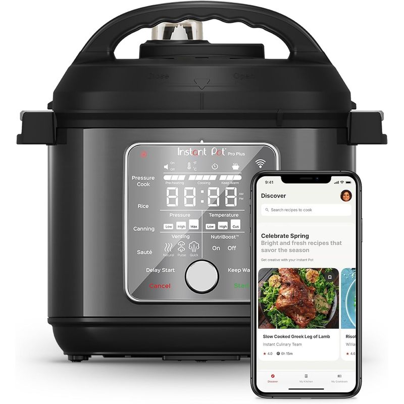 INSTANT POT - Olla a presión Instant Pot Pro Plus Wi-Fi 10 en 1 6 Qt