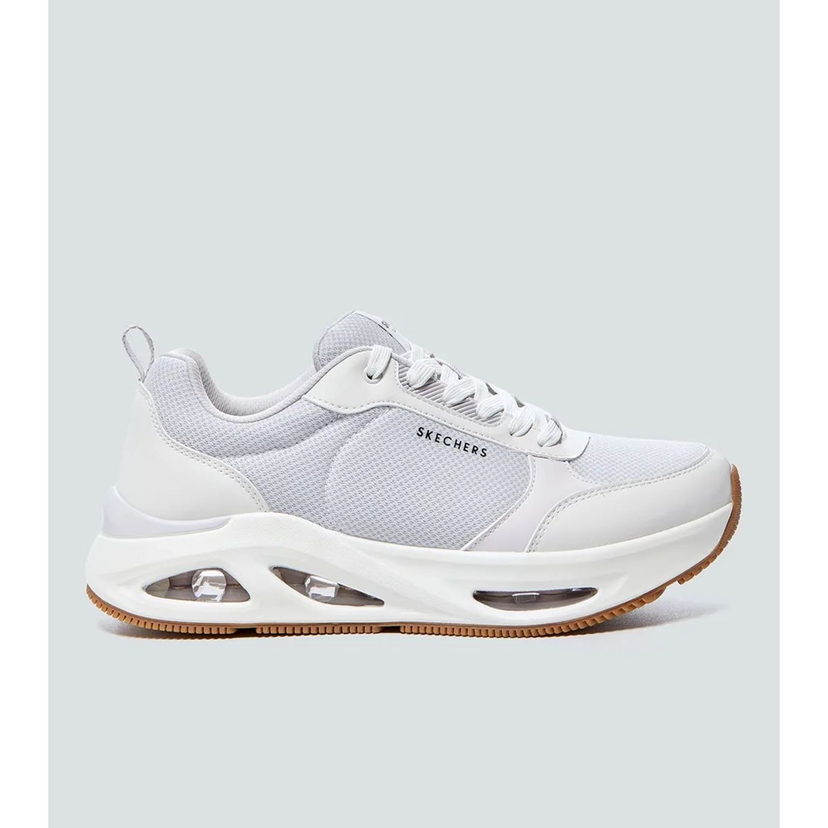 SKECHERS - Tenis Skechers Mujer Blanco Uno Ego Currant Air White
