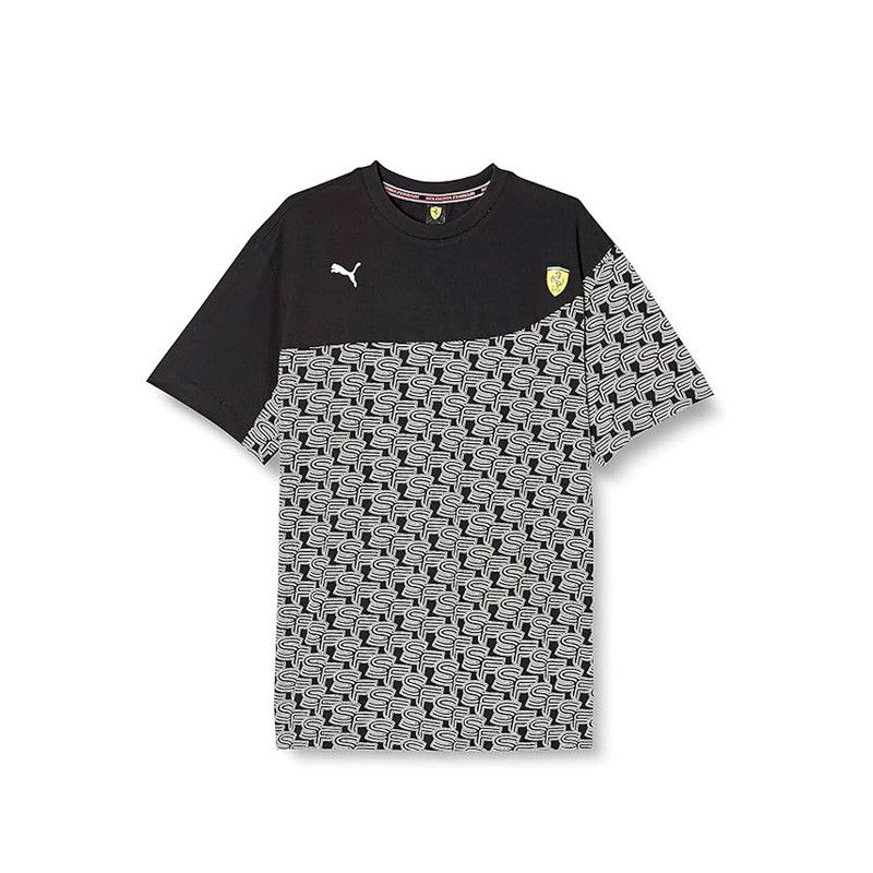 PUMA - Camiseta Ferrari Race Aop Tee Hombre