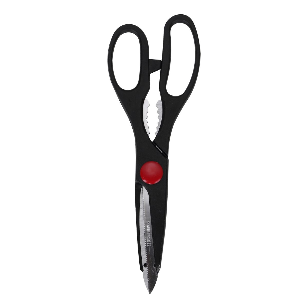 BERGNER - Juego de Cuchillos Bergner x6 Piezas con Tijeras y Taco Plástico