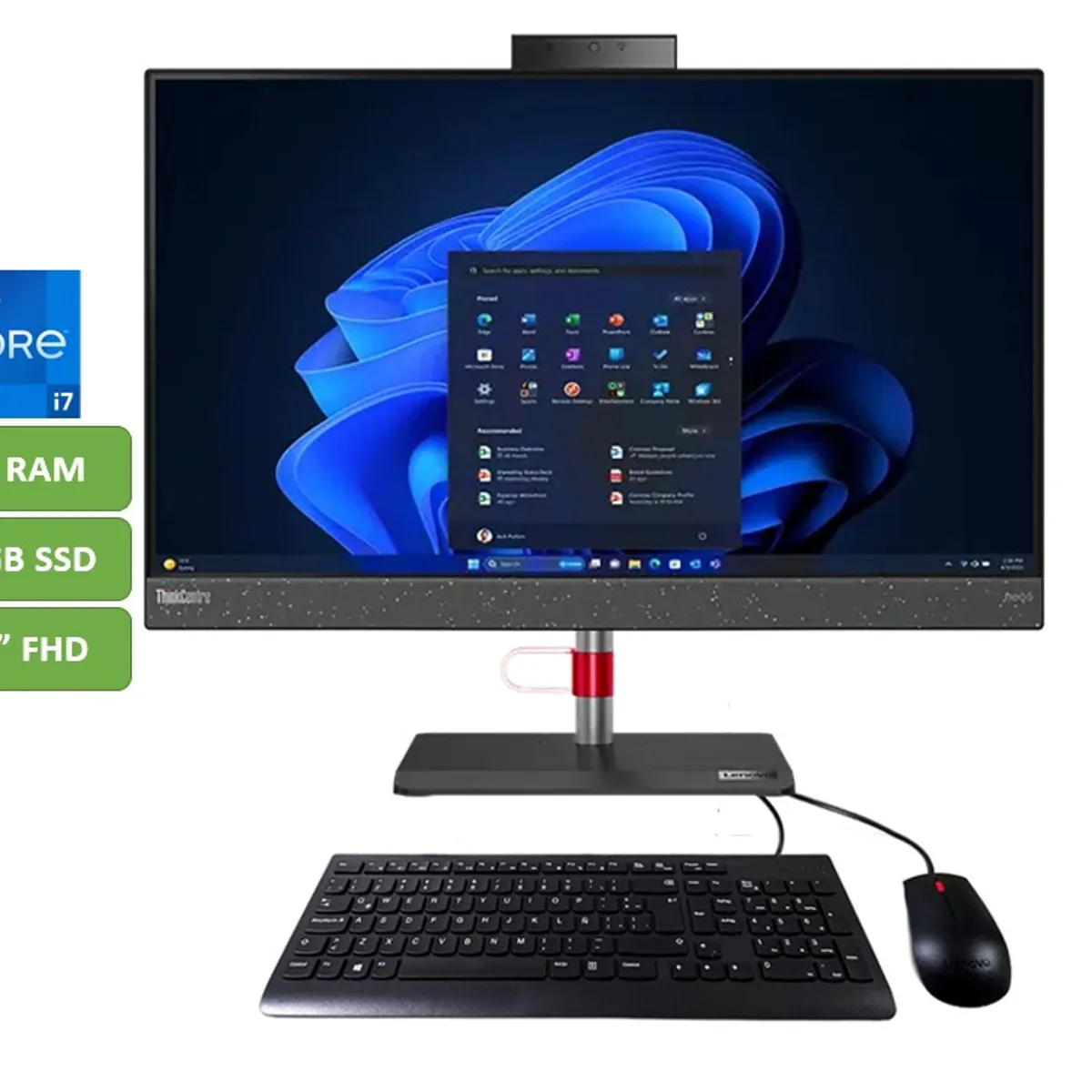 LENOVO - TODO EN UNO LENOVO THINKCENTRE - CORE I7 13620H - 8GB RAM - 512GB SSD - 238 FH
