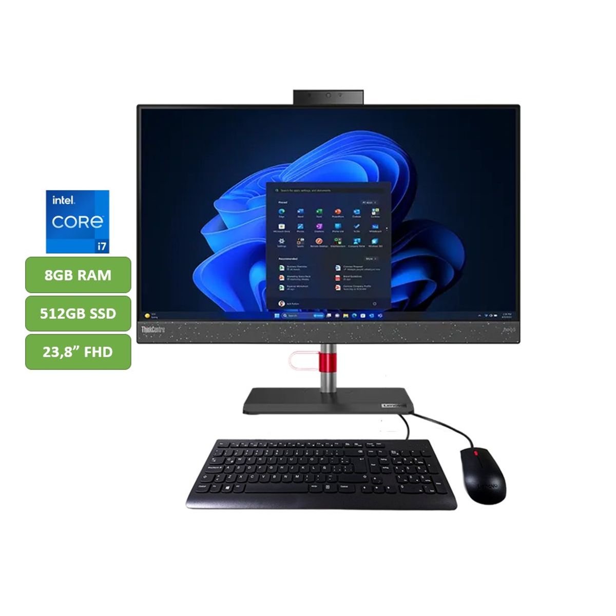 LENOVO - TODO EN UNO LENOVO THINKCENTRE - CORE I7 13620H - 8GB RAM - 512GB SSD - 238 FH