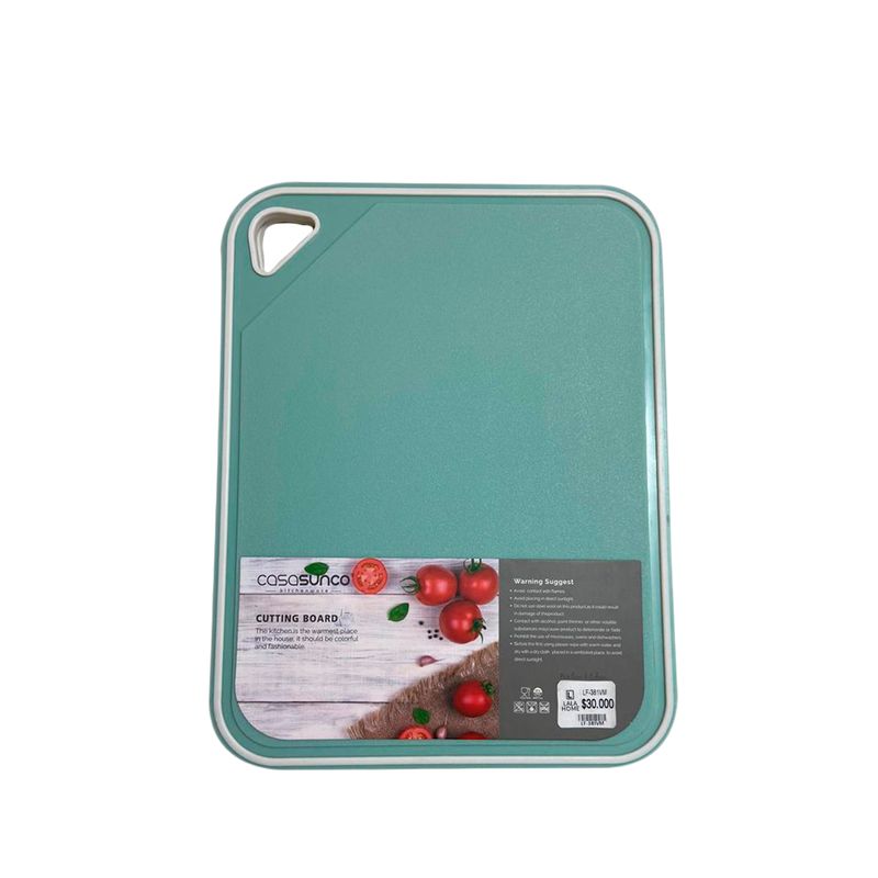GENERICO - Tabla Para Picar 20x25cm Casasunco Verde Menta