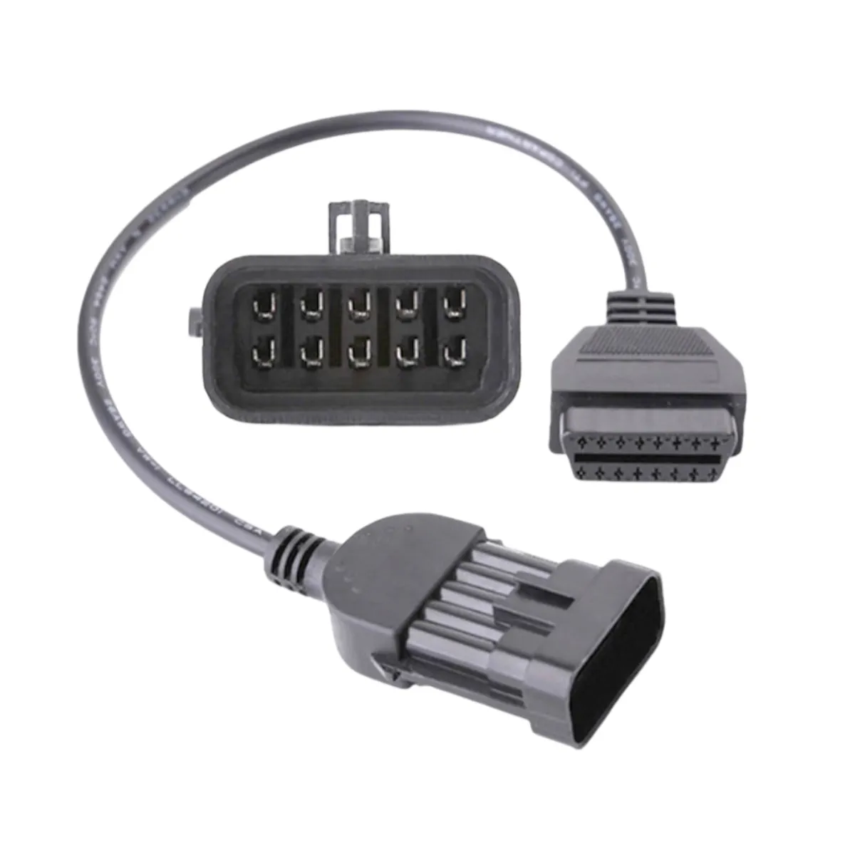 GENERICO - Cable Conector De 10 Pines A Obd2 Scanner Corsa Opel
