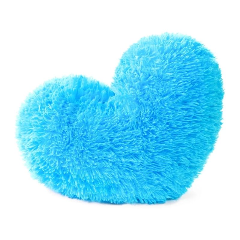 BANZAY - Cojín Decorativo Corazón Peluche Peludos Sala Y Alcoba
