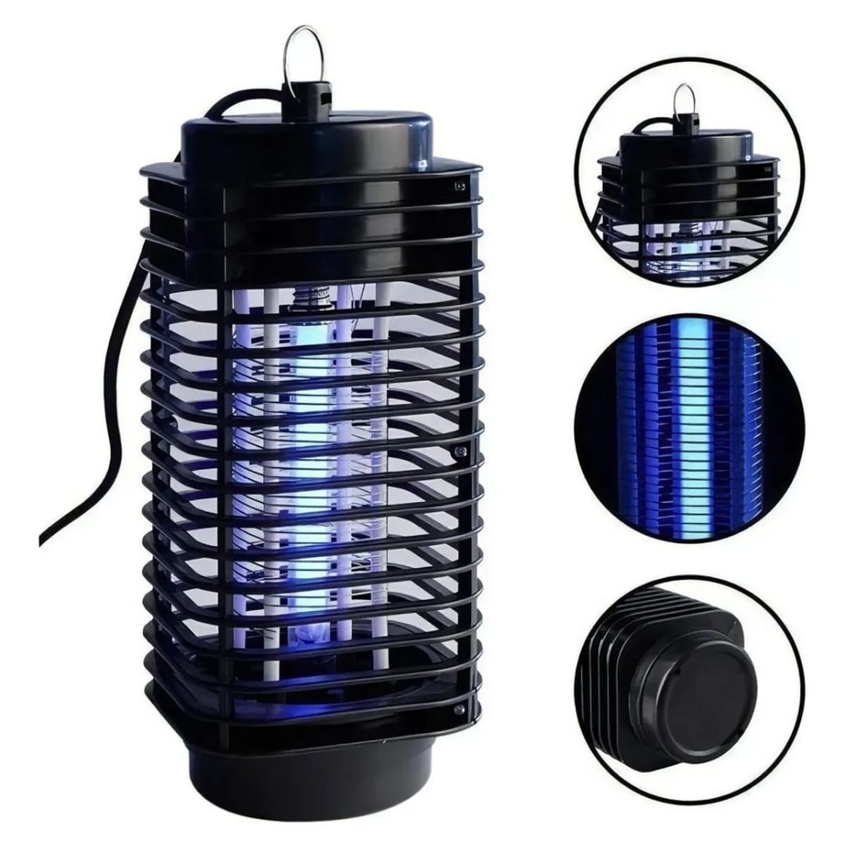 GENERICO - Lampara Led Uv Mata Mosquitos Repelente Trampa De Insectos