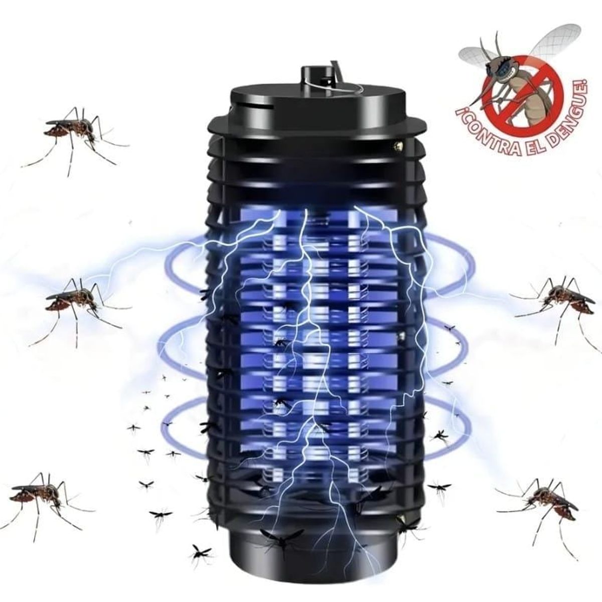 GENERICO - Lampara Led Uv Mata Mosquitos Repelente Trampa De Insectos