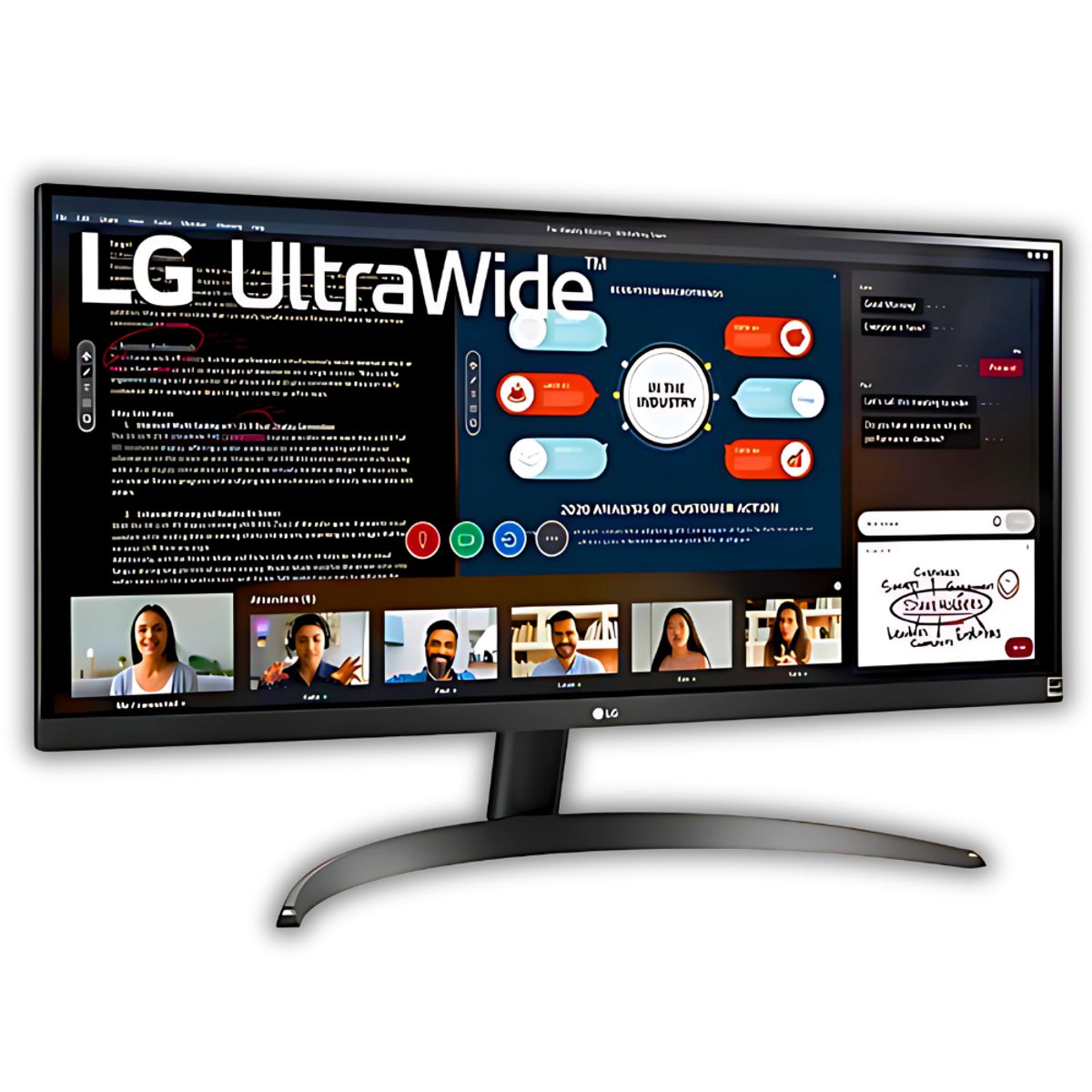 LG - MONITOR LG 26WQ500 25.7 PLANO 75HZ 5MS ULTRAWIDE