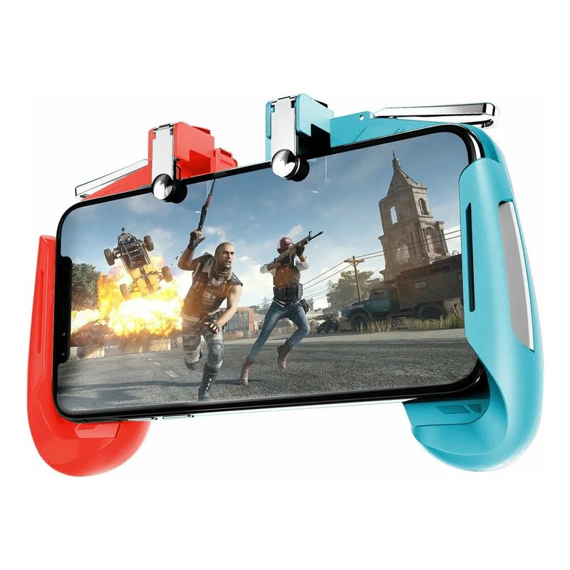 GENERICO - Control Gamepad Gatillos Celular Joystick Ventilador Pubg