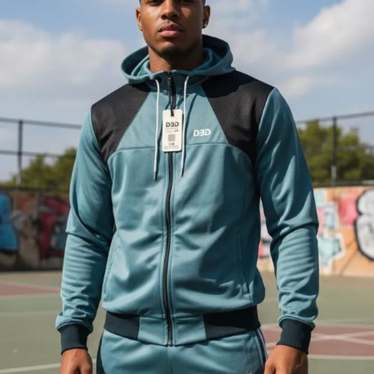 MODA EN CIRCUITO - Conjunto Deportivo o Sudadera Para Hombre en Vioto