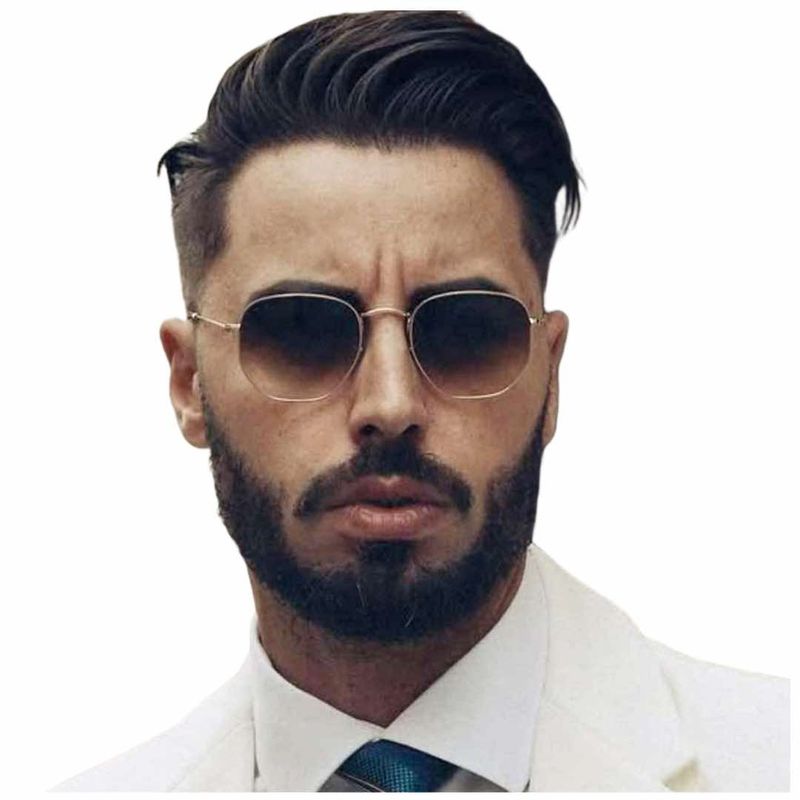 GENERICO - Gafas de Sol - Hexagonales - Unisex