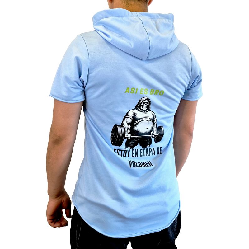 SACATE - Camiseta Deportiva Hombre estampada Tela Burda liviana