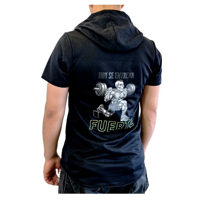 SACATE - Camiseta Deportiva Hombre estampada Tela Burda liviana