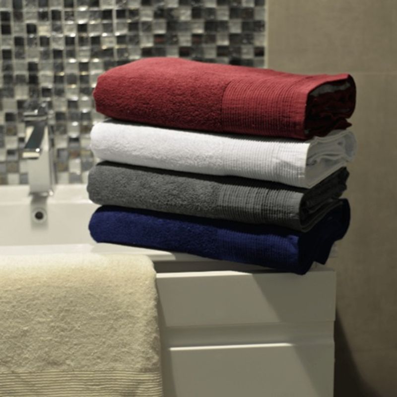 TELARY - SETX2 TOALLAS DE CUERPO HOME BLANCO