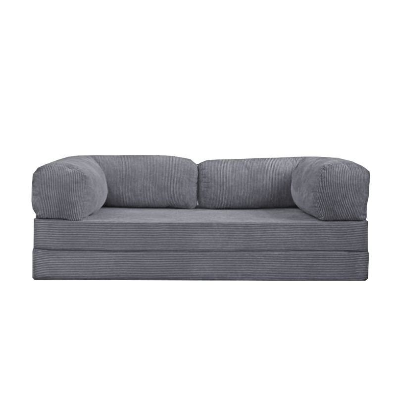 GENERICO - Sofa Teddy Abrazo de oso 180 x 80 Gris