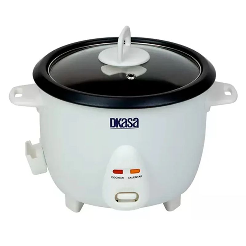 DKASA - Olla Arrocera Dkasa de 1 Libra Blanca
