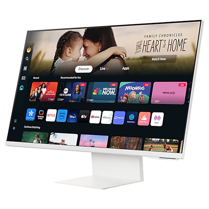 SAMSUNG - Monitor Samsung 32" UHD VA 60Hz 4 ms (GTG) Smart M8