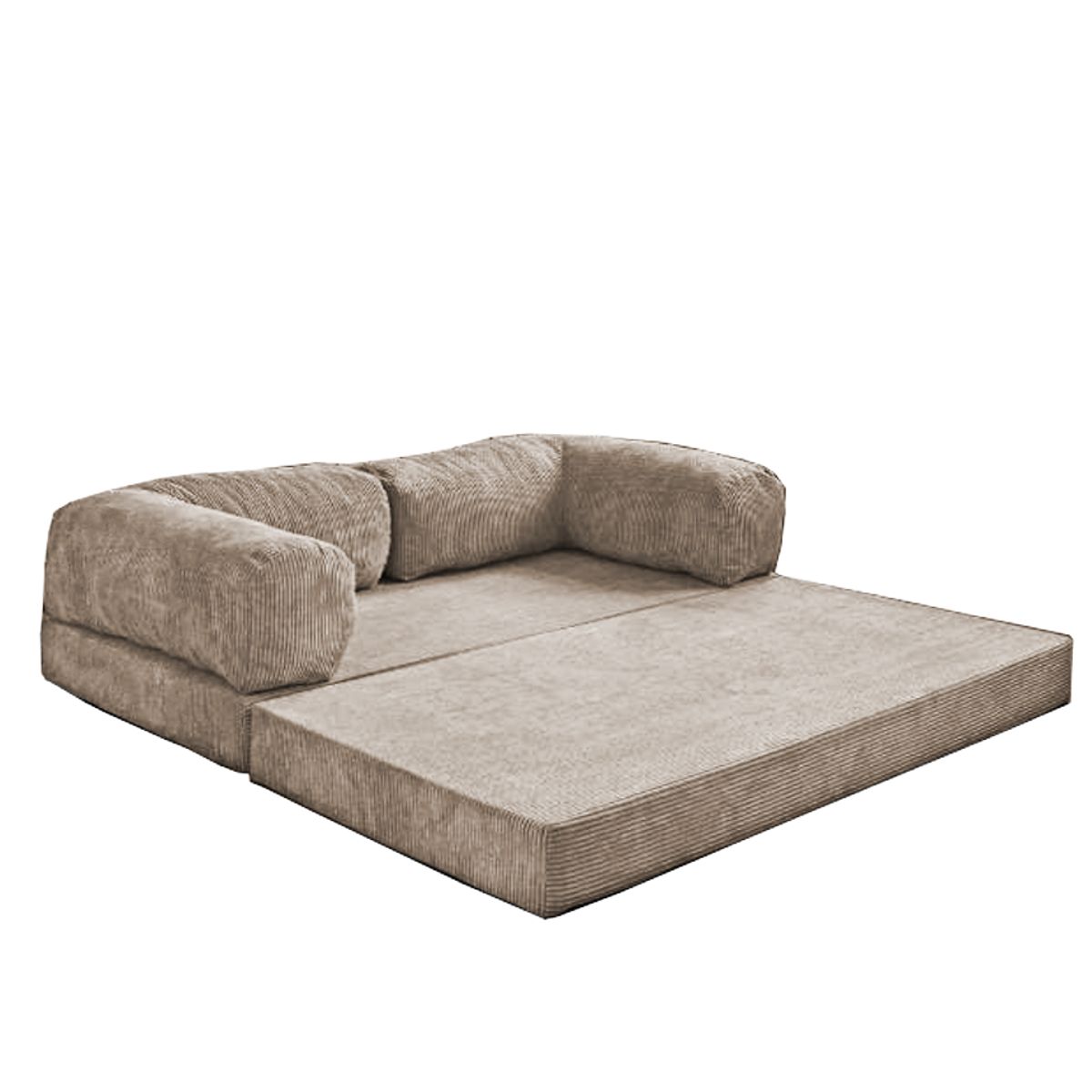 GENERICO - Sofa Teddy Abrazo De Oso 170x80 Beige