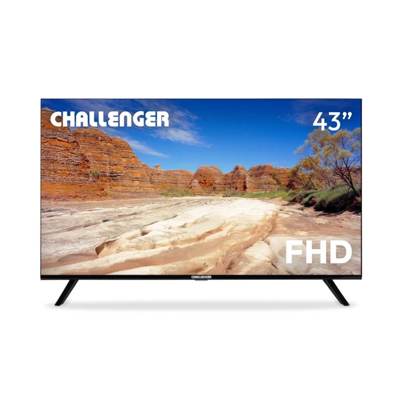 CHALLENGER - Televisor Challenger 43 Pulgadas Full HD Smart Google