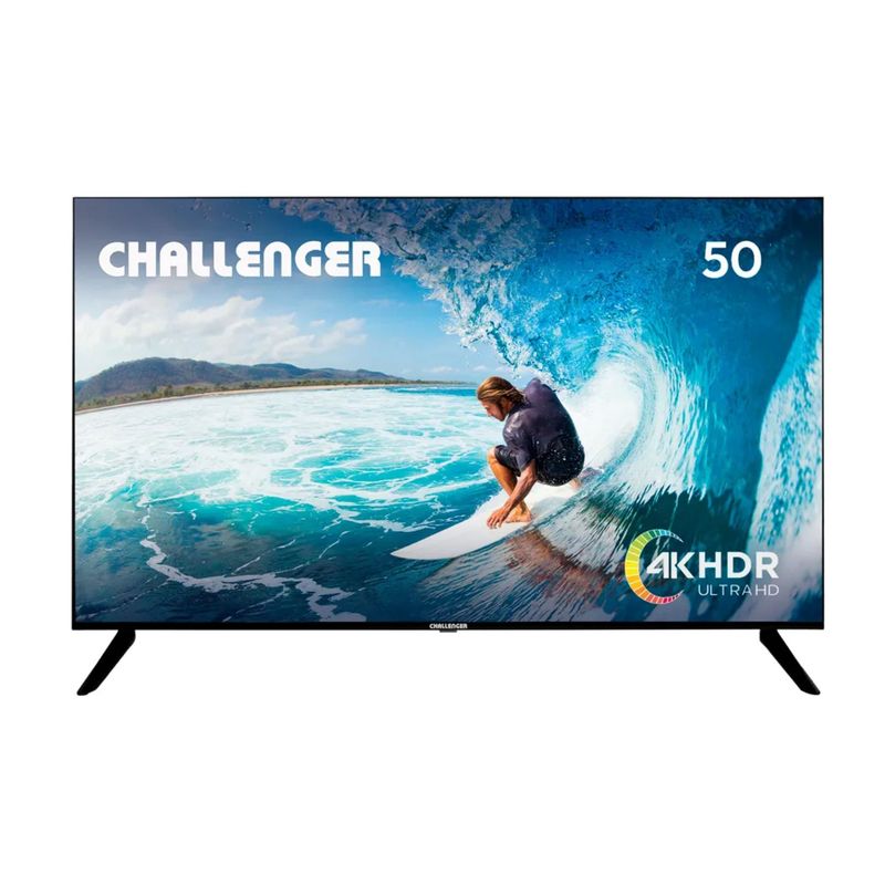 CHALLENGER - Televisor Challenger 50 Pulgadas 4K UHD Smart TV 50TG82