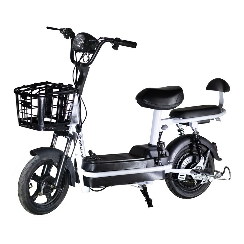 PARKLAND - Bicicleta Eléctrica Parkland Batería Litio 350 W Ciclomotor