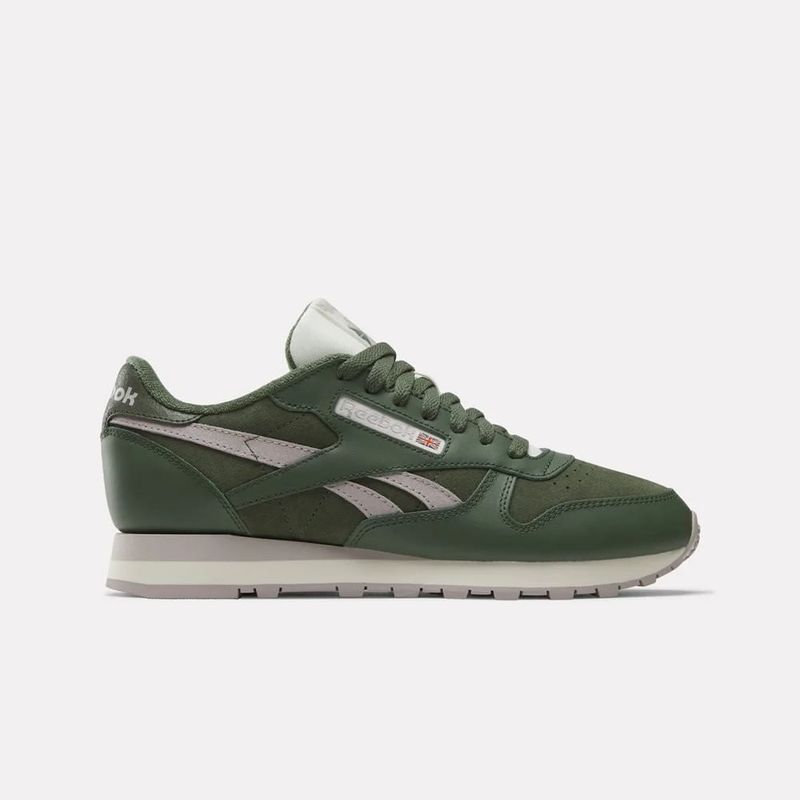 REEBOK - Reebok Classic Leather Tenis verde unisex lifestyle