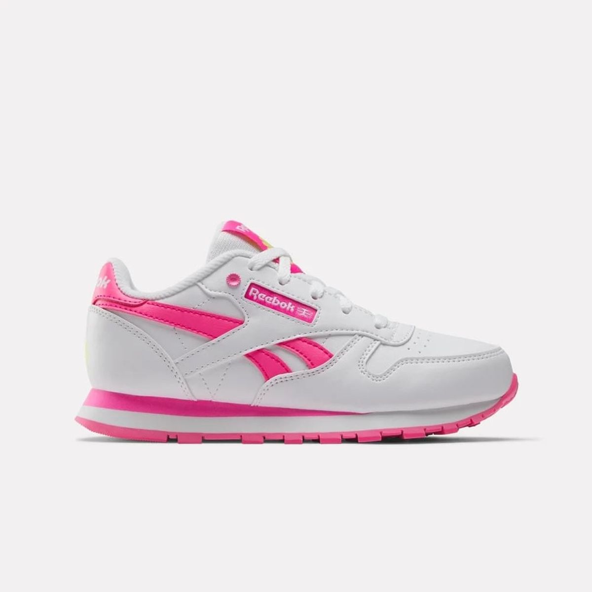 REEBOK - Reebok Classic Leather Tenis blanco de niña lifestyle