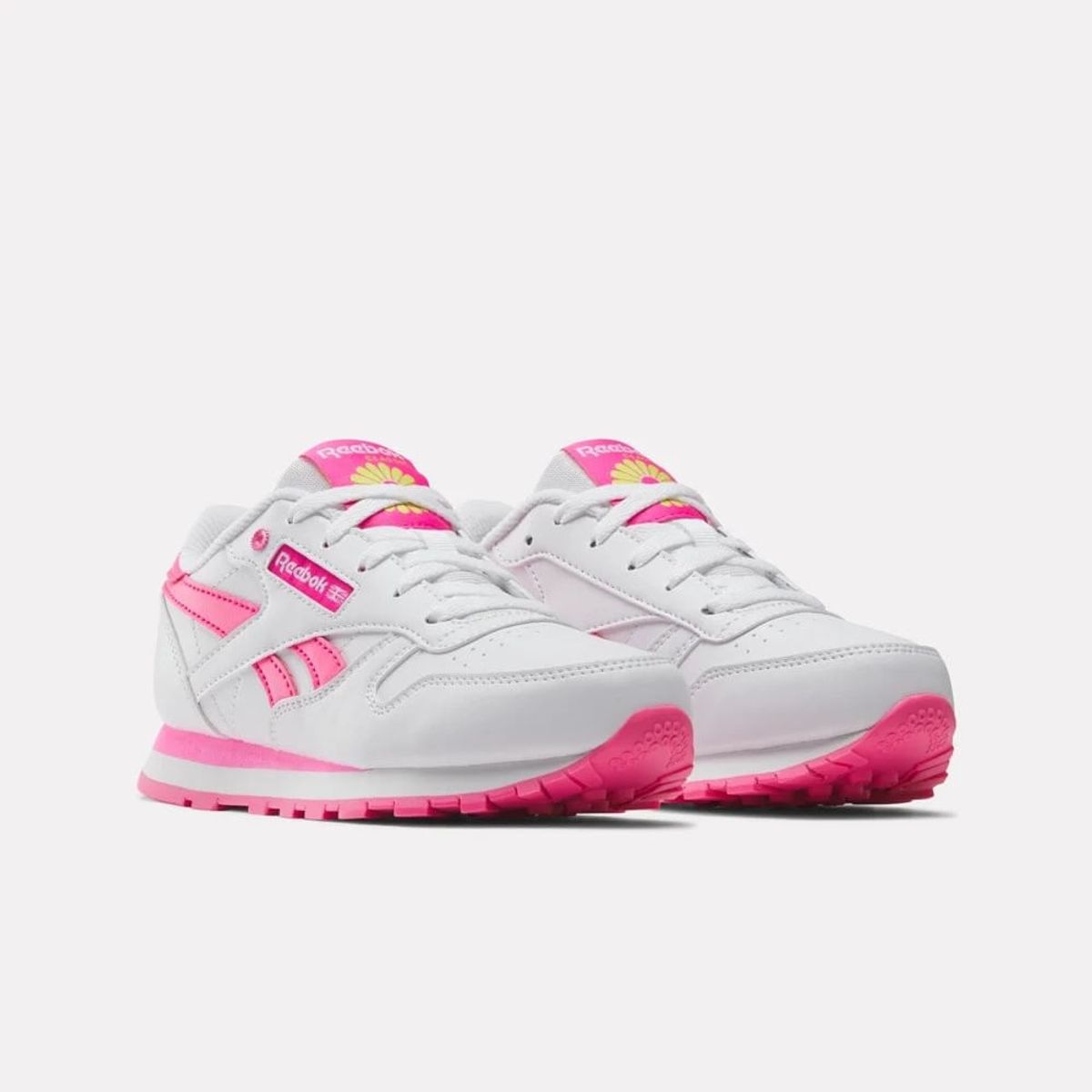 REEBOK - Reebok Classic Leather Tenis blanco de niña lifestyle