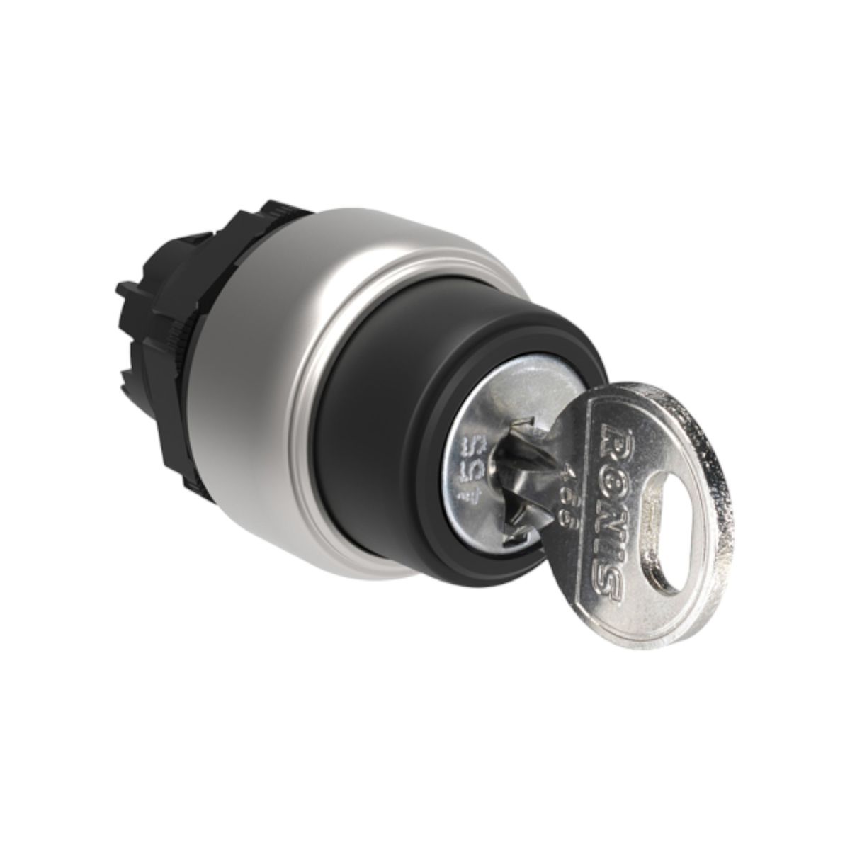 LOVATO - SELECTOR DE LLAVE Ø22MM LOVATO PLAS. 3 POSICIONES, 0 - 1 - 2